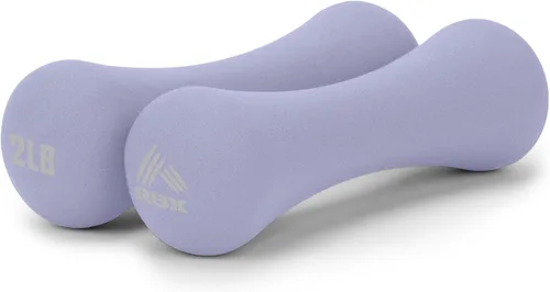 Miniatura 9 de RBX Pesas de mano, pesas de mano de neopreno para entrenamientos en casa, entrenamiento cardiovascular y de fuerza, equipo de gimnasio en casa