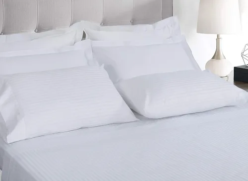 Miniatura 2 de Threadmill Sábanas 100% Algodón para Cama Twin XL - Juego de Sábanas Twin XL de 600 Hilos con Bolsillo Profundo de 15" - Juego de Ropa de Cama de 3