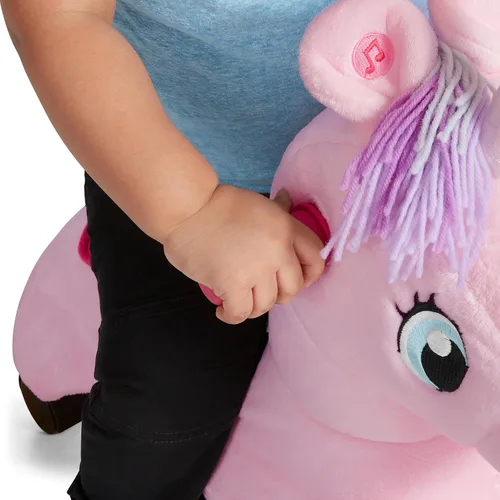 Miniatura 11 de Radio Flyer Juguetes de Animales de Peluche para Niños Pequeños – Suave Juguetes de Paseo y Empuje en Interiores para Niños de 1 a 3 Años Rosa