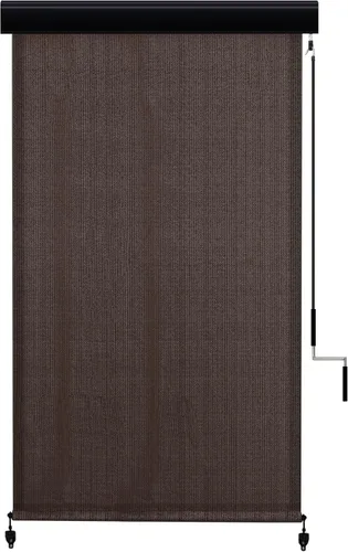 Miniatura 10 de VICLLAX - Persiana enrollable de alta calidad para exteriores, persianas sin cordón para patio con cenefa de aluminio y protección solar del 95%