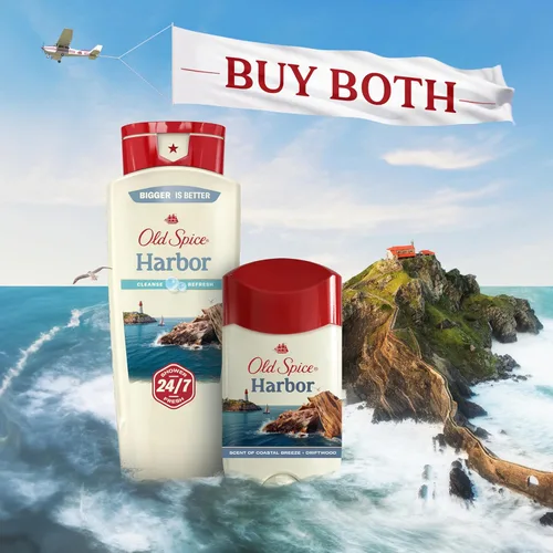 Miniatura 8 de Old Spice - Desodorante antitranspirante para hombres, aroma Harbor, 48 horas de protección contra el olor, 2.6 oz (pack de 3)