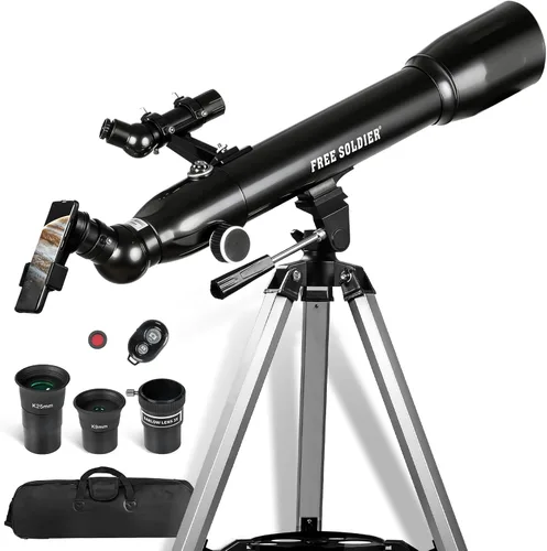 Miniatura 17 de Telescopio para Astronomía de Adultos, apertura de 70 mm y longitud focal de 400 mm, telescopio astronómico portátil para principiantes mayores de 8