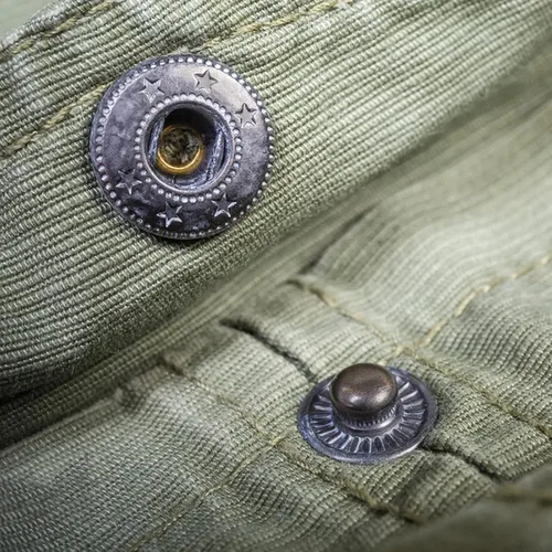 Miniatura 7 de Juego de 120 cierres de cuero negro de 0.492 in, broches de metal resistentes con herramienta de instalación para cuero, ropa, jeans, bolsas