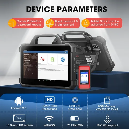 Miniatura 8 de Launch X431 PAD VII Elite, escáner de diagnóstico inteligente superior 2026, protocolo J2534, mapa de topología, diagnóstico remoto con Smartlink C