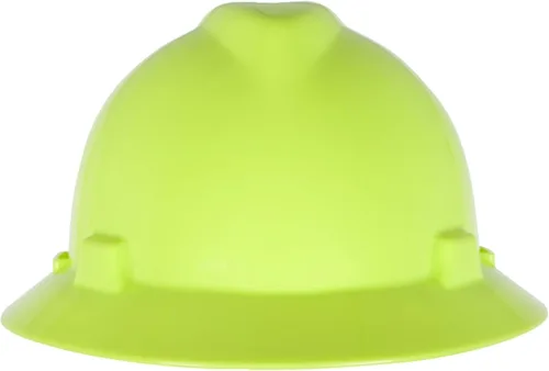 Miniatura 27 de MSA V-Gard Casco de Ala Completa con Suspensión - Carcasa de Polietileno, Protección Superior contra Impactos y Correas de Corona Autoajustables