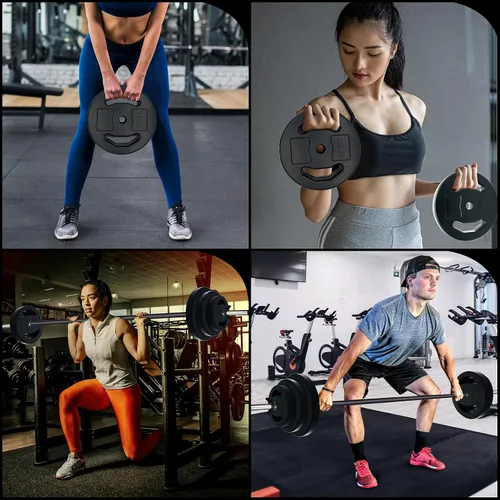 Miniatura 5 de Juego de pesas ajustables para pesas ajustables, pesas libres ajustables para entrenamiento en casa y gimnasio