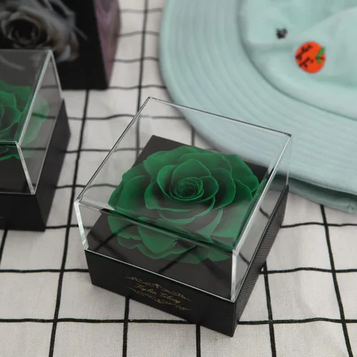 Miniatura 5 de Rosa preservada de flores recién cortadas para mujeres, mamá, esposa, novia, regalo de flores, decoración de rosa real para el día de la madre, día