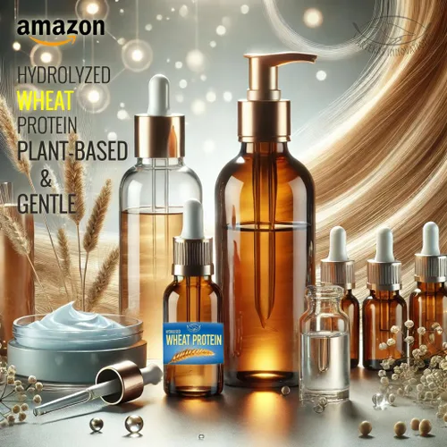 Miniatura 4 de PROTEÍNA DE TRIGO HIDROLIZADA - Líquido - para cabello casero, piel, gel de baño, champús, acondicionadores - 1.76 Oz Para el cabello