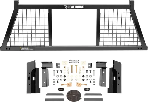 Miniatura 17 de Kit de hardware RealTruck BACKRACK para uso con tapa de remolque de perfil bajo, negro, sin perforación 40120 Compatible con Chevrolet/GMC