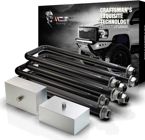Miniatura 9 de MZS Kit de Nivelación Trasera Bloques de Elevación de 1" Compatible con Tacoma 1995-2024/Tundra 1995-2021 2WD 4WD