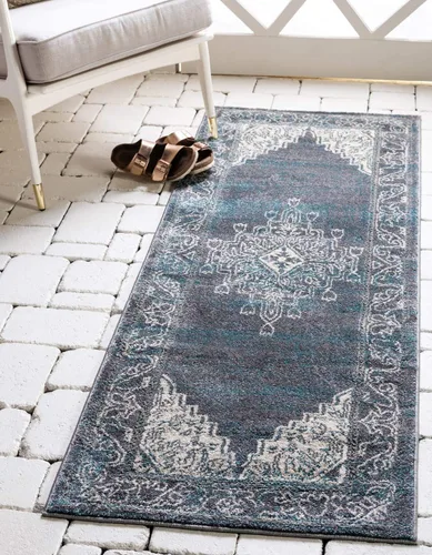 Miniatura 38 de Unique Loom Alfombra moderna vintage de 9 pies por 12 pies (9 x 12 pies) Estocolmo beige contemporánea