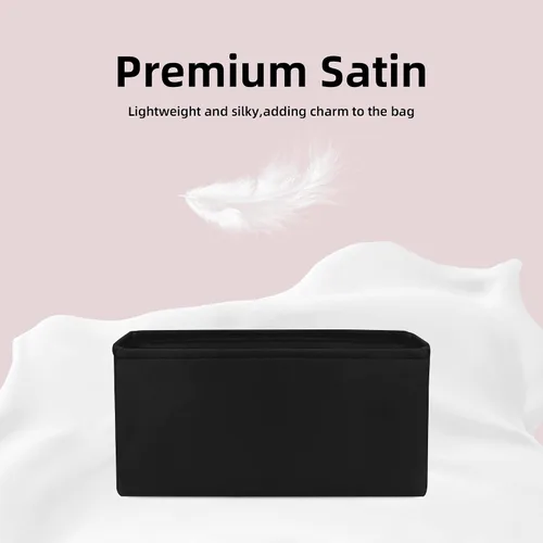Miniatura 5 de DGAZ Organizador de bolso personalizado o inserto de almohada para Chanel 19 bolsos, organizador de bolsas suave y sedoso, bolso de lujo y moldeador