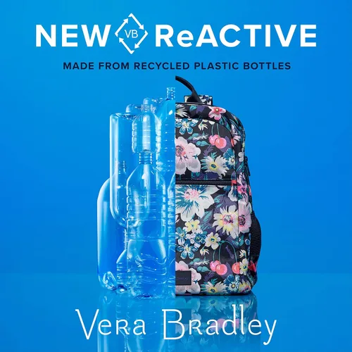 Miniatura 6 de Vera Bradley Recycled Lighten Up Reactive Zip-Around Wristlet with RFID Protection