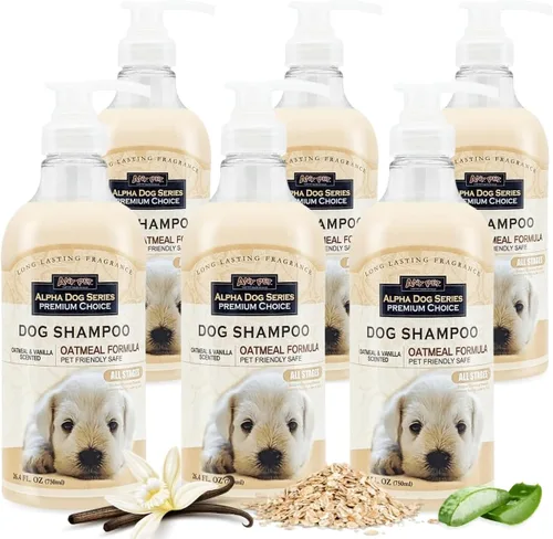 Miniatura 10 de Bright White - Champú y acondicionador natural para perros con aloe vera, juego de champú y acondicionador para perros con pH equilibrado, sin