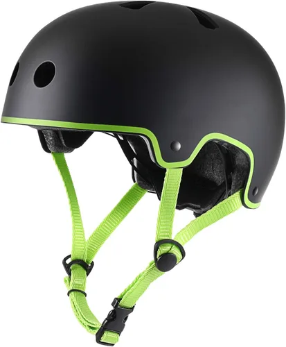 Miniatura 17 de Casco de patineta, casco BMX, casco multideporte, casco de bicicleta para niños, jóvenes, hombres, mujeres Gris