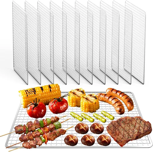 Miniatura 9 de Cubierta para Parrilla, Cubiertas de Parrilla BBQ Desechables, Paquete de 10 Cubiertas para Parrilla para Parrilla al Aire Libre, Forros de Parrilla