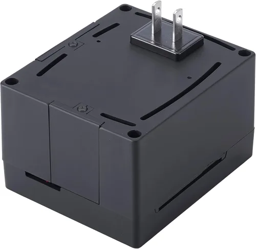 Miniatura 4 de Vilros Raspberry Pi Plug 'n' Pi- A Raspberry Pi Funda y fuente de alimentación Todo en uno Solución (Pi 4, Negro)