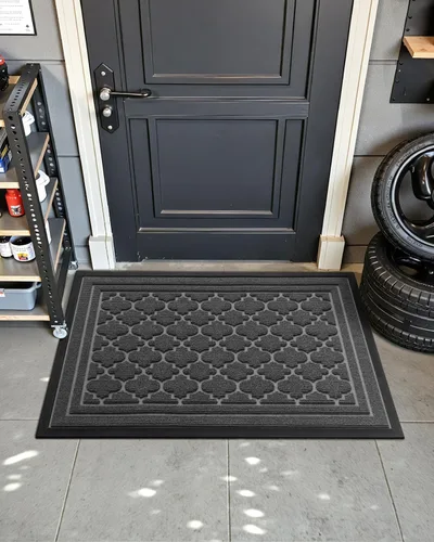 Miniatura 7 de Color&Geometry Tapetes para Puerta Delantera Alfombrilla de Puerta Exterior para Entrada Exterior Casa Entrada Porche Trasero Patio Impermeable