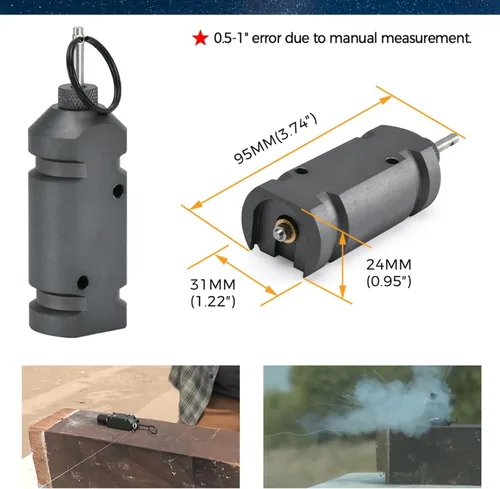 Miniatura 7 de Dispositivo de alarma de alambre de viaje de aluminio calibre 12 Alarma de tienda de campaña de viaje al aire libre Perímetro de seguridad Sistema