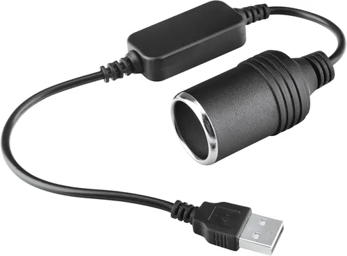 Miniatura 2 de Adaptador de enchufe USB A macho a encendedor de cigarrillos de 12 V para cámara de salpicadero, GPS, tiras de luz LED para automóvil y otros