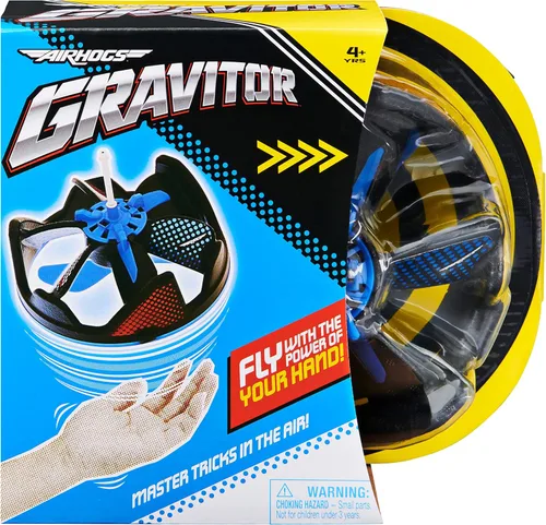 Air Hogs Gravitor con Trick Stick, juguetes voladores recargables por USB, drones para niños de 4 años en adelante