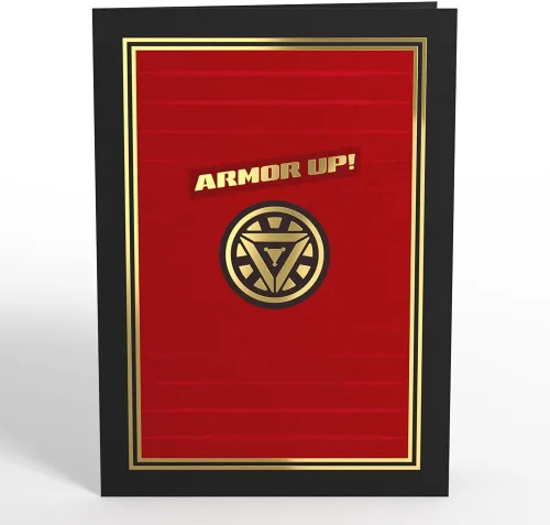 Miniatura 4 de Lovepop Tarjeta emergente de Marvel – Tarjeta de felicitación de cumpleaños 3D de Iron Man para niños, hombres, hijo – Armor Up – Tarjeta de 5 x 7