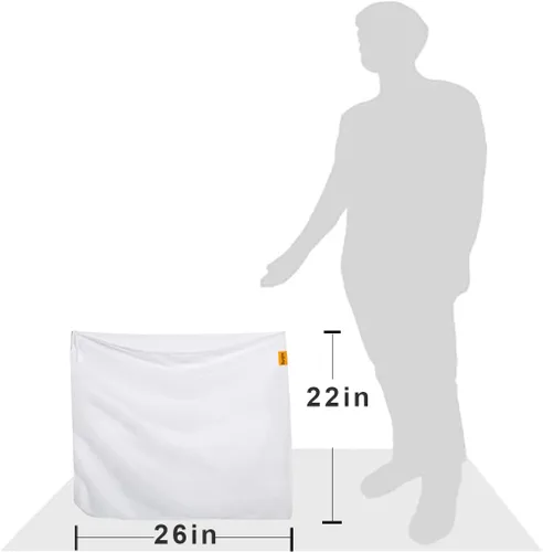 Miniatura 2 de Bolsa de preparación, paquete de 2 bolsas extra grandes (26 x 22 pulgadas), bolsas reutilizables de malla fina para sidra de frutas, manzana, uva