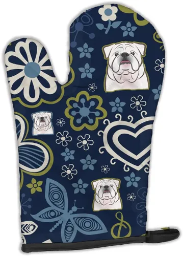 Miniatura 171 de Caroline's Treasures BB4020OVMT Dog House Collection Border Collie - Guante de horno grueso resistente al calor para sartenes calientes y horno