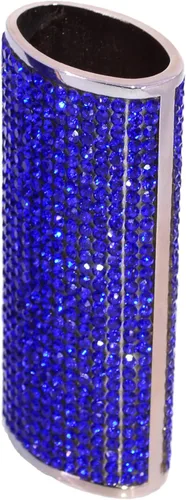 Bling Bedazzled - Funda para encendedor de diamantes de imitación (zafiro)