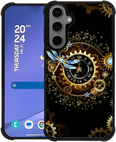 Miniatura 69 de ZHEGAILIAN Funda compatible con Samsung Galaxy S22 Ultra, funda de vidrio orgánico para niñas, mujeres y hombres, diseño de cuatro esquinas, Cabeza