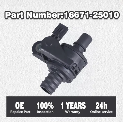 Miniatura 4 de CULMKARI Control de agua refrigerante Va-lve se adapta a Toyota Avalon Camry 2018-2023 Lexus ES300h ES350 2019-2022 Reemplaza 16671-25010