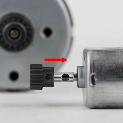 Miniatura 4 de uxcell Juego de engranajes de piñón 32P eje de 0.197 in 19T 20T 21T 22T engranajes de motor engranajes de piñón de acero endurecido con acoplador