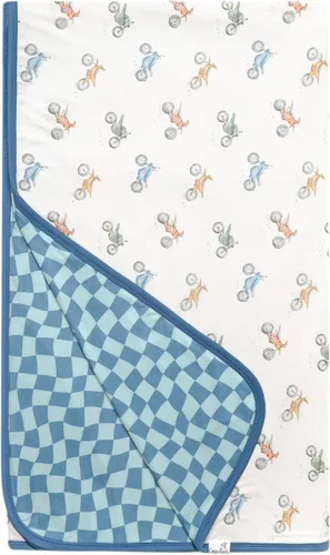 Miniatura 87 de Copper Pearl Manta de bebé jumbo de 3 capas: edredones suaves para niños y niñas Transpirable, acogedora manta para niños pequeños Edredón