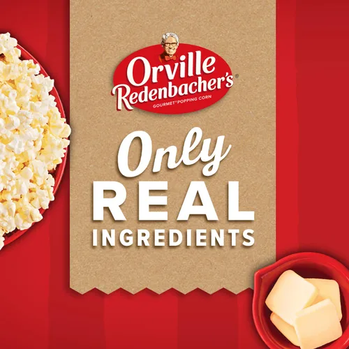 Miniatura 4 de Orville Redenbacher's Bolsa clásica de palomitas de maíz, mantequilla sin gluten, 19.74 onzas (paquete de 6)