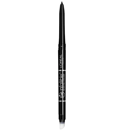Delineador infalible nunca falla L'Oréal Paris, Carbon Black Negro carbón