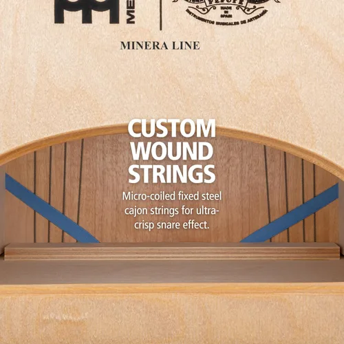 Miniatura 4 de Cajón de cuerdas Artisan Edition, Limba/Abedul Báltico — HECHO EN ESPAÑA — Línea Minera, 2 AÑOS DE GARANTÍA