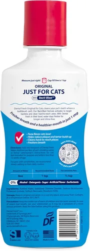 Miniatura 8 de Aditivo para agua Dental Fresh para gatos, sabor a atún para el cuidado dental – Cuidado oral fácil, dientes más limpios, aliento fresco y apoyo