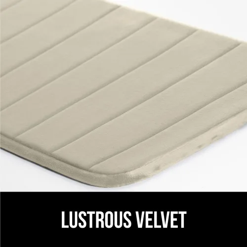 Miniatura 6 de Gorilla Grip - Alfombra de baño de espuma viscoelástica de 24 x 17 pulgadas, original, de primera calidad, suave, absorbente, gruesa, lavable a