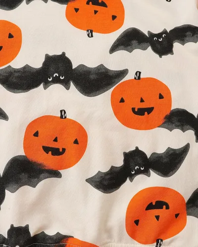 Miniatura 3 de HILEELANG Sudaderas con cuello redondo y manga larga para niños pequeños, suéter de algodón con gráfico