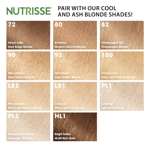 Miniatura 5 de Garnier Nutrisse Color Reviver Mascarilla de color de 5 minutos, rubio frío para cabello teñido para nutrir y combatir el latón