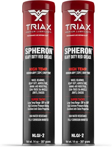 Miniatura 11 de TRIAX Spheron Grease NLGI-2 Complejo de litio, alta temperatura, súper resistente, ultra pegajoso, EP, resistente al agua, para quinta rueda