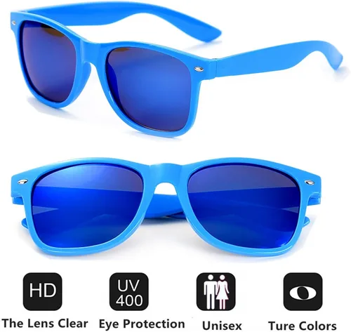 Miniatura 10 de EYEGLA - Lentes de sol al por mayor para adultos, regalos para fiestas, estilo retro, tonos clásicos