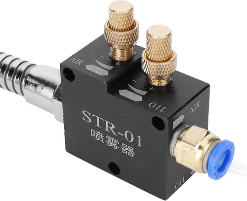Miniatura 8 de Garosa Sistema de pulverización de lubricación de refrigerante de niebla, para corte de metal, máquina rociadora de enfriamiento para tubería