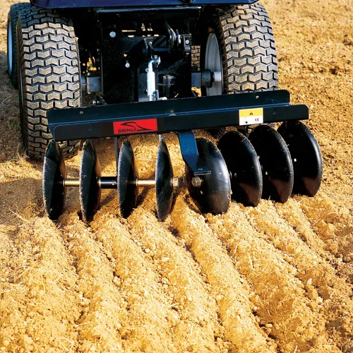 Miniatura 13 de Brinly Enganche de manguito ajustable para remolque detrás de la grada de discos, 39" por 40