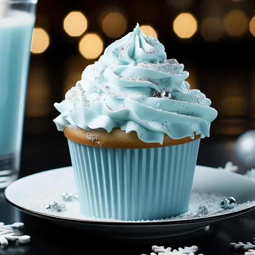 Miniatura 6 de Whaline 600 Piezas Forros Azules para Cupcakes Degradado Azul Portadores de Moldes para Hornear Envoltorios para Cupcakes Forros para Muffins