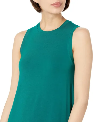 Miniatura 3 de Tienda Essentials - Vestido de jersey estilo swing sin mangas y de ajuste holgado para mujer (anteriormente de Daily Ritual)