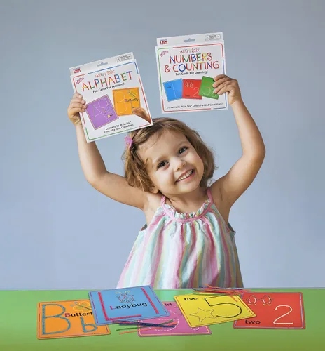 Miniatura 5 de WikkiStix - Trío de aprendizaje temprano, alfabeto, números y formas para un aprendizaje preescolar fácil y divertido, fabricado en los Estados