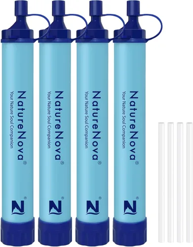 Pajita Filtro de Agua Personal para Exteriores Filtración Portátil Equipo de Supervivencia de Emergencia Soluciones de Agua Equipo Táctico para