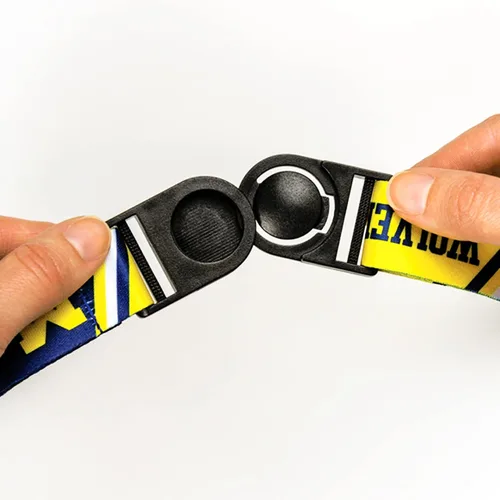 Miniatura 4 de Rico Industries NFL Football Cordón de Seguridad con Separación de Seguridad Premium Unisex para Adultos de 18" x 1