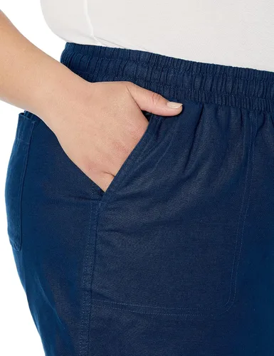 Miniatura 6 de Tienda Essentials Pantalón corto de lino con cordón de 5 pulgadas